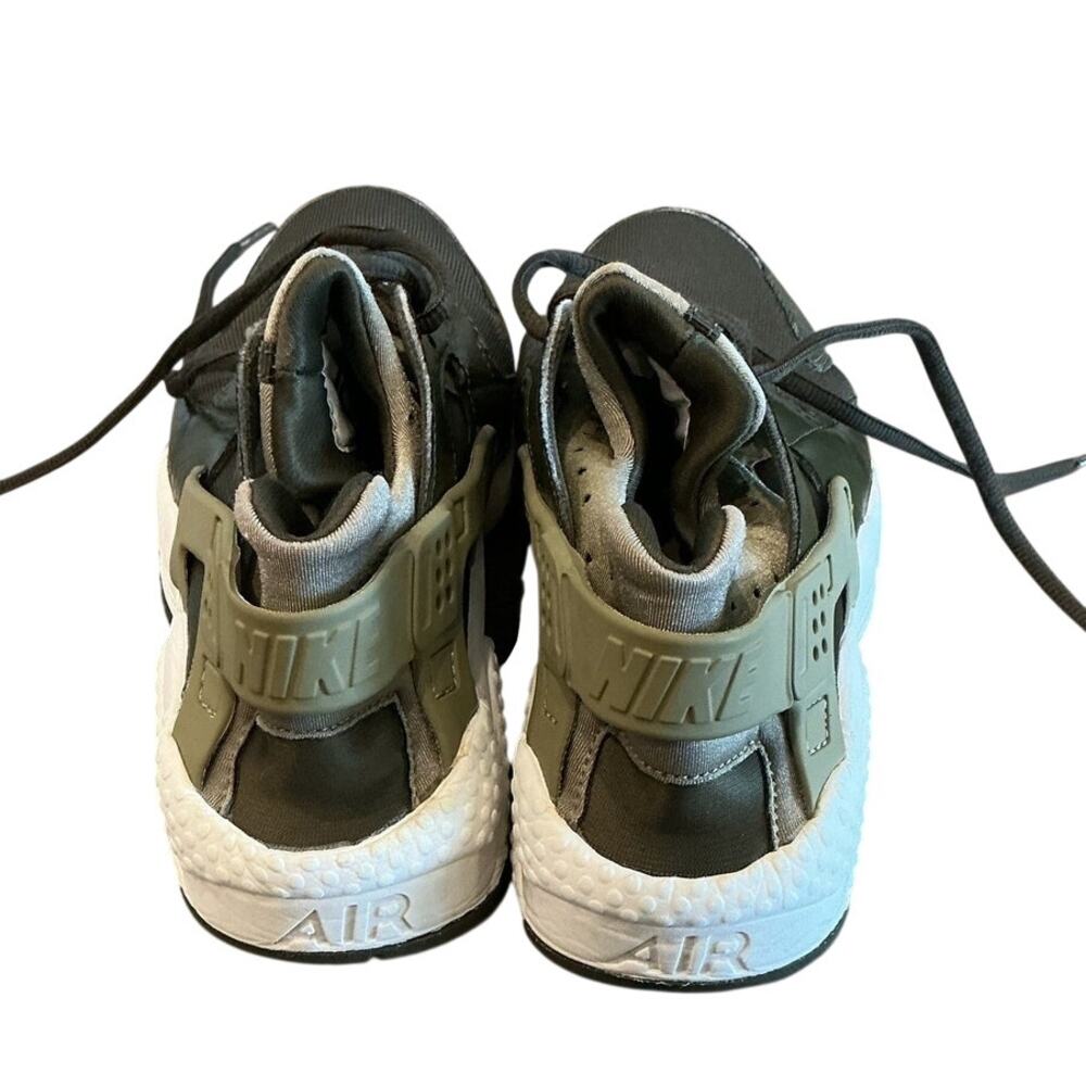 Nike Huarache Running Shoes US 7 EU 38 Olive Green Gym Running Sports Boys Girls - Picture 6 of 7